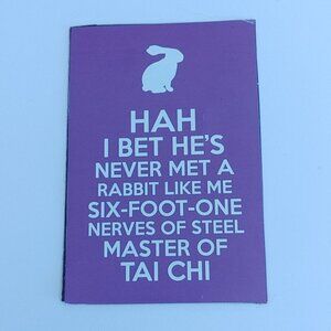 Rise of the Guardians Movie Quote Fridge Magnet Homemade Six-foot-one, nerves o